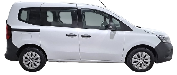 Furgoneta Renault Kangoo de alquiler disponible en O Barco de Valdeorras y Ponferrada con Alquidobao